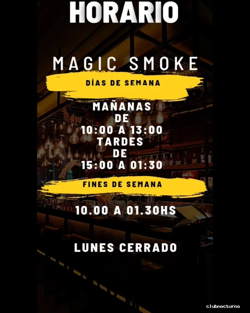Magic smoke shisha lounge
