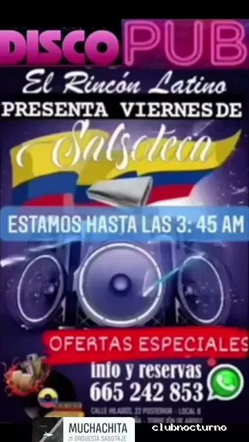 DISCO PUB EL RINCON LATINO