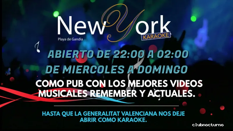 NEW YORK KARAOKE GANDIA