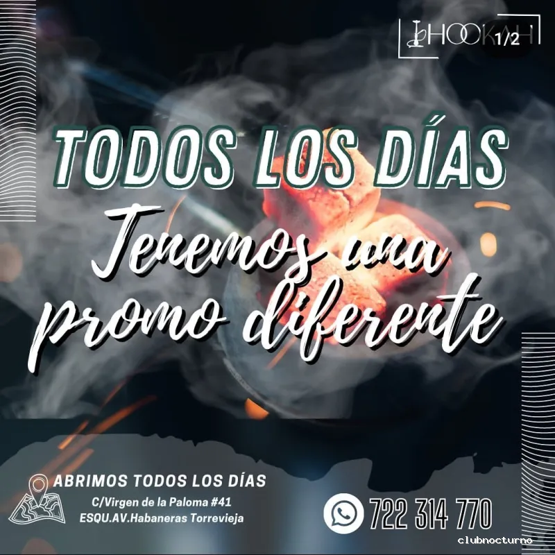 HOOKAH LOUNGUE TORREVIEJA