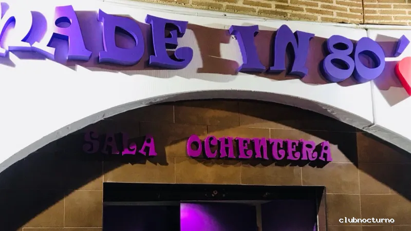 MADE IN 80’s Sala Ochentera De Fiestas