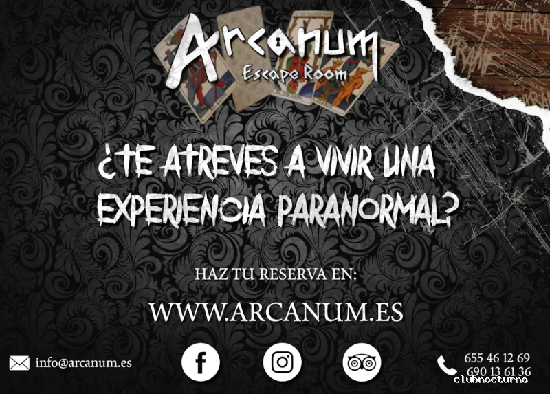 ARCANUM ESCAPE ROOM - LA POSESIÓN -