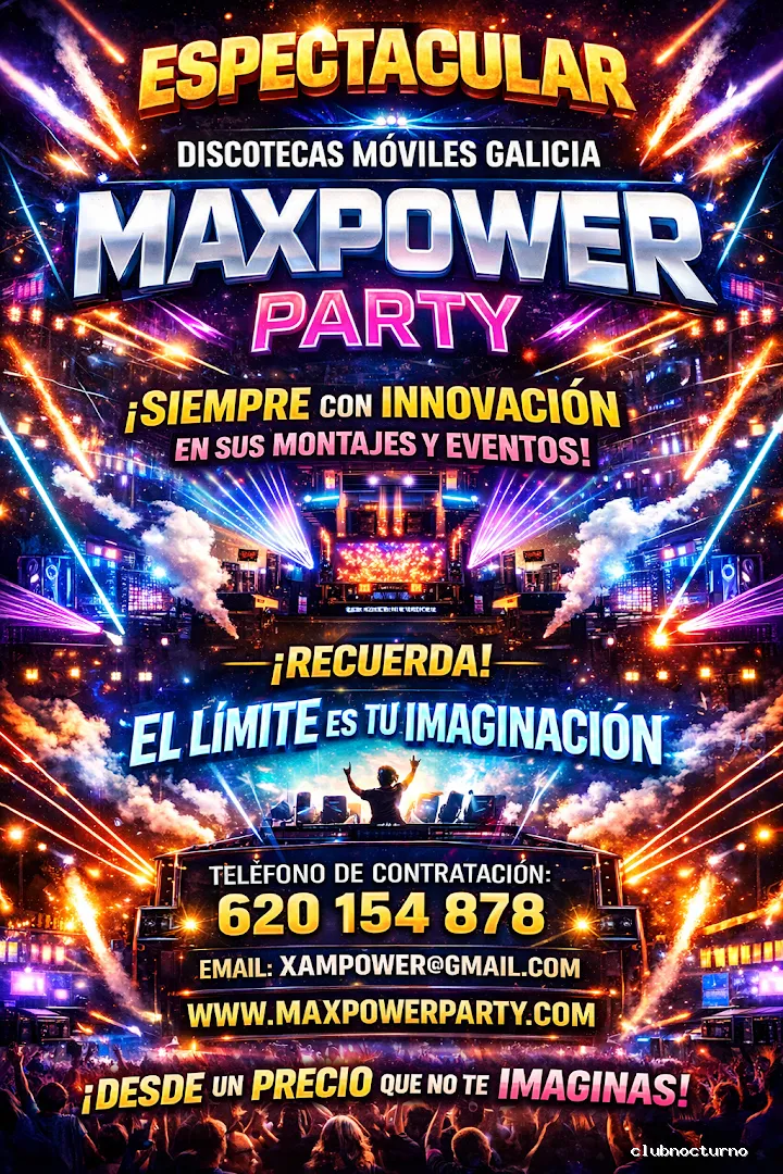 Maxpower party discotecas moviles