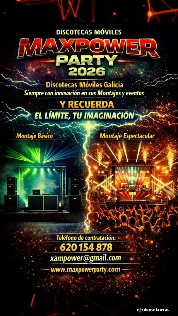 Maxpower party discotecas moviles