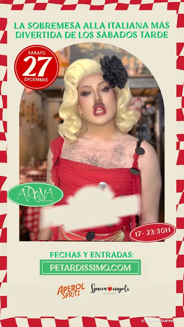 PETARDÍSSIMO | Un tardeo alla italiana en Barcelona