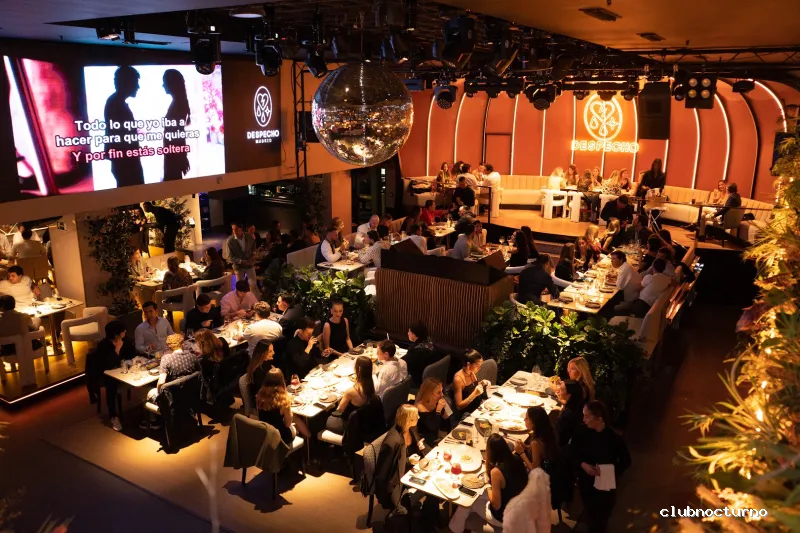 Show Dinner y Coctelería Despecho Madrid