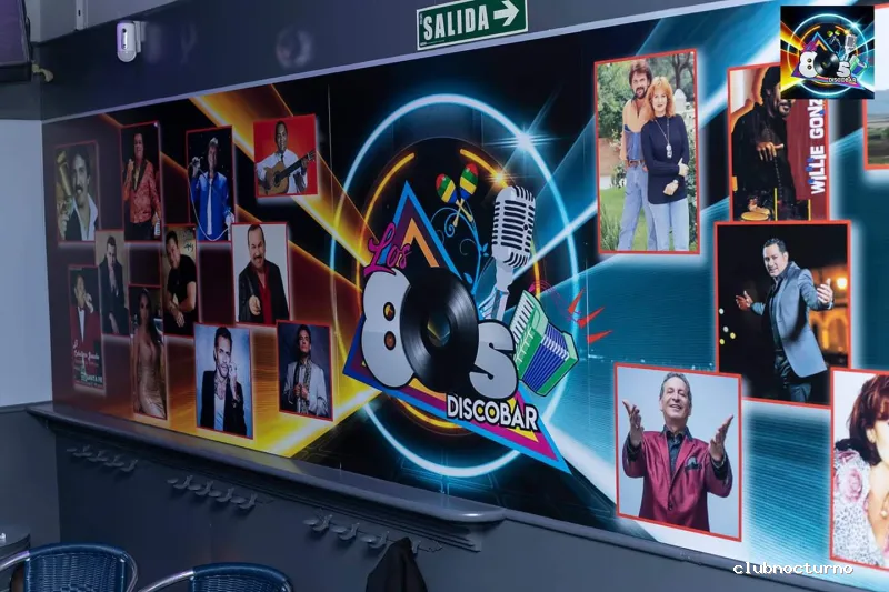 Disco bar los 80