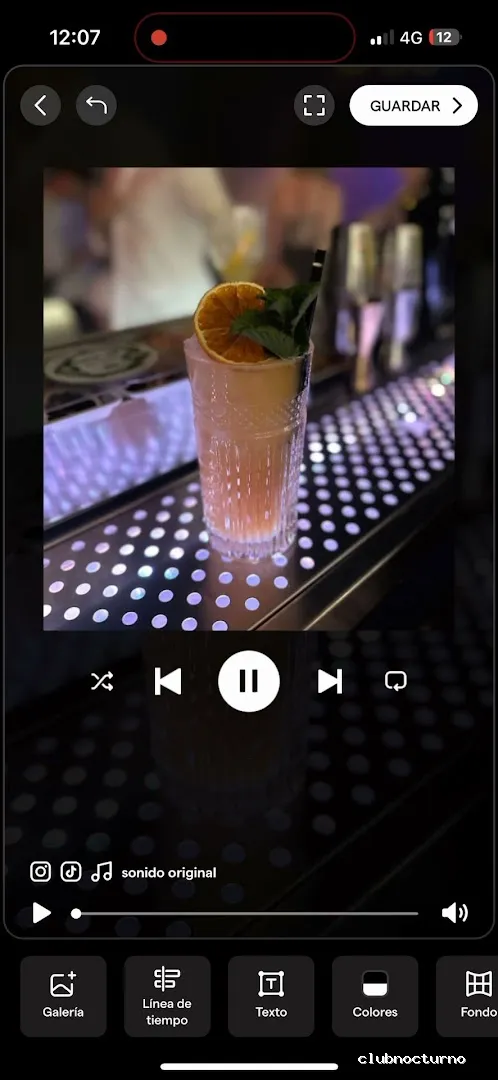 En vivo cocktail & gin pub