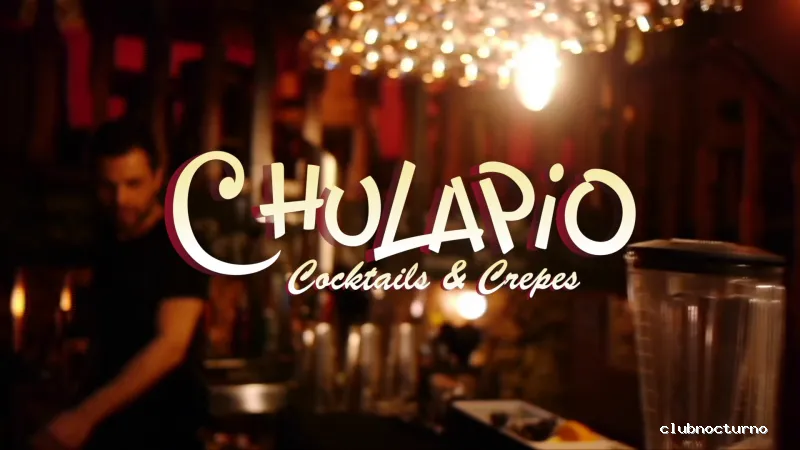 Chulapio | Cocktail Bar & Crepes in Barcelona