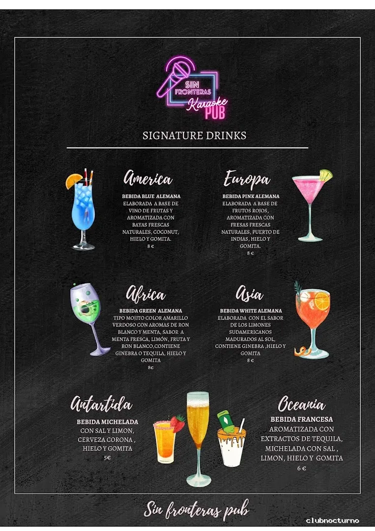 Sin Fronteras disco pub