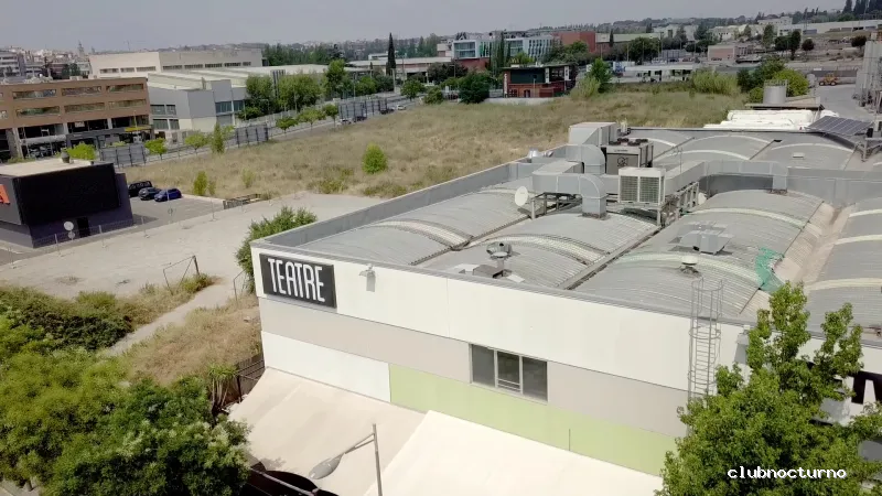 Teatre Sant Cugat Night Scene