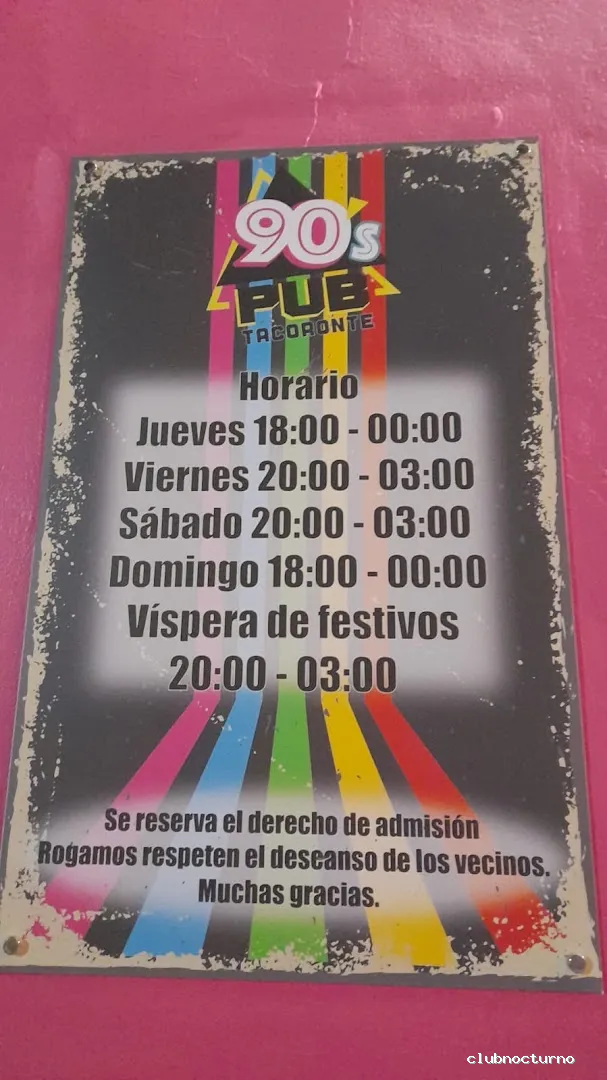 90’s pub Tacoronte