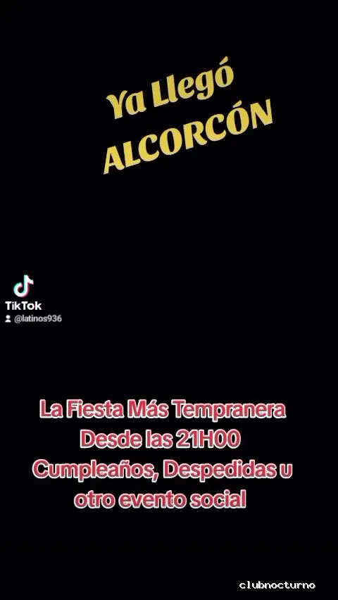 Discoteca Latinos Alcorcón