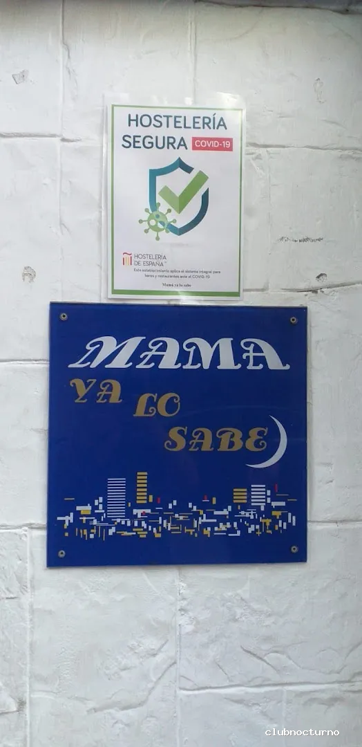 BAR DE COPAS MAMA YA LO SABE