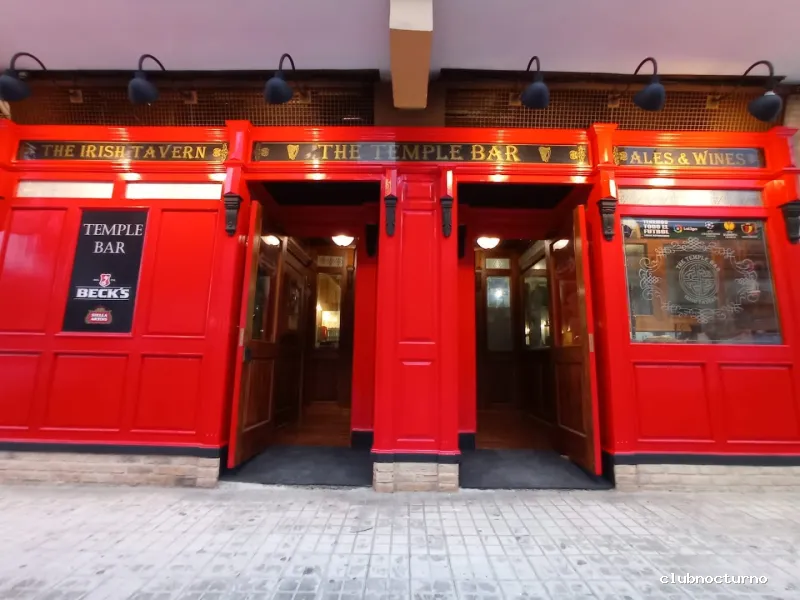 THE TEMPLE BAR Burjassot (Ver horarios en nuestra Web)