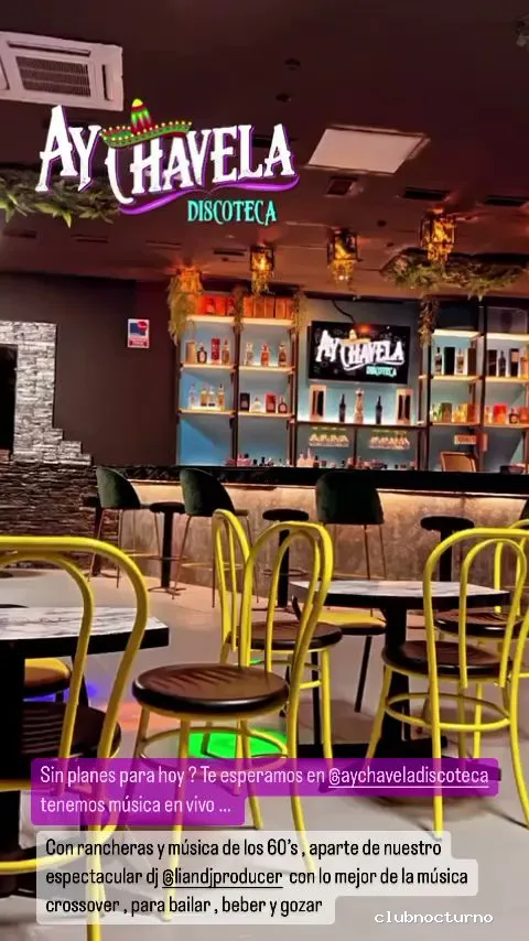 Ay chavela discoteca