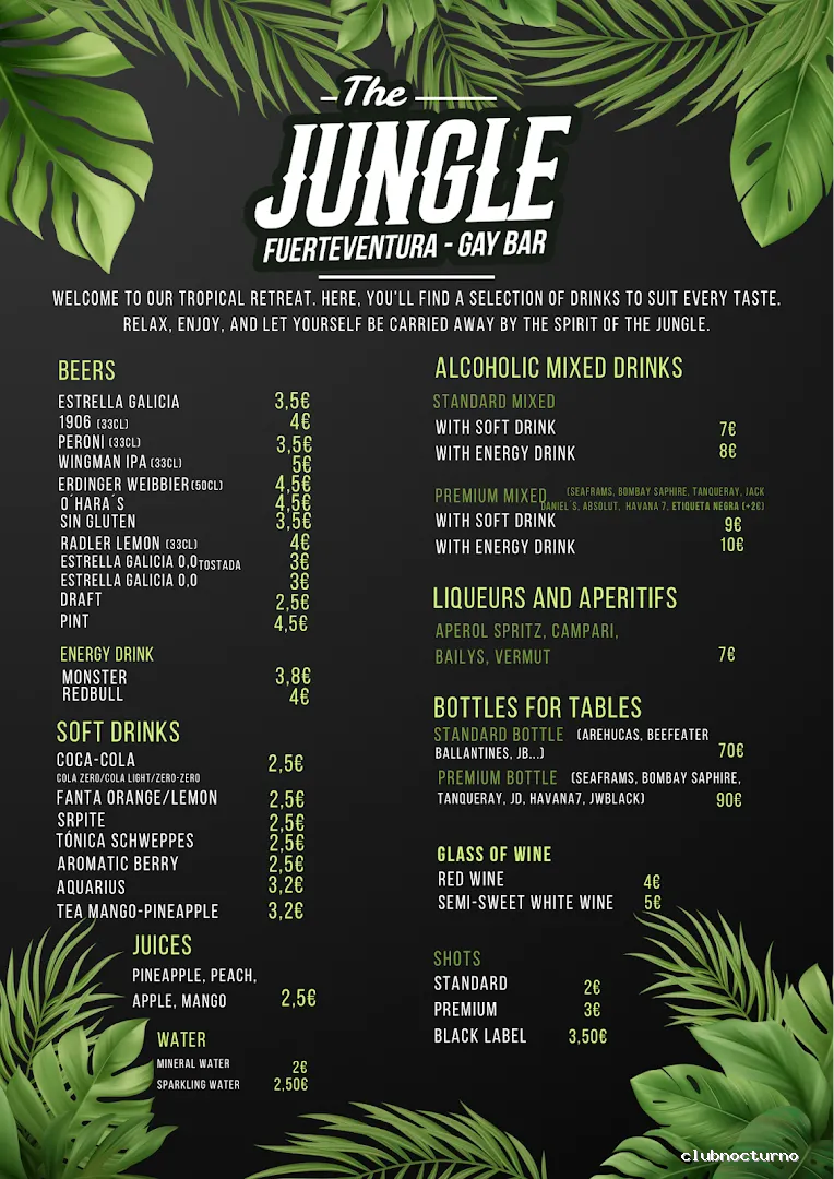 The Jungle Gay Bar Fuerteventura