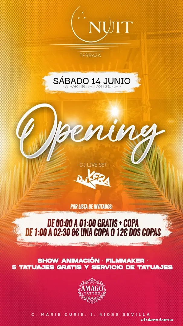 Terraza Nuit Sevilla