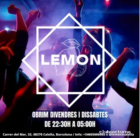 Discoteca Lemon Prive Calella