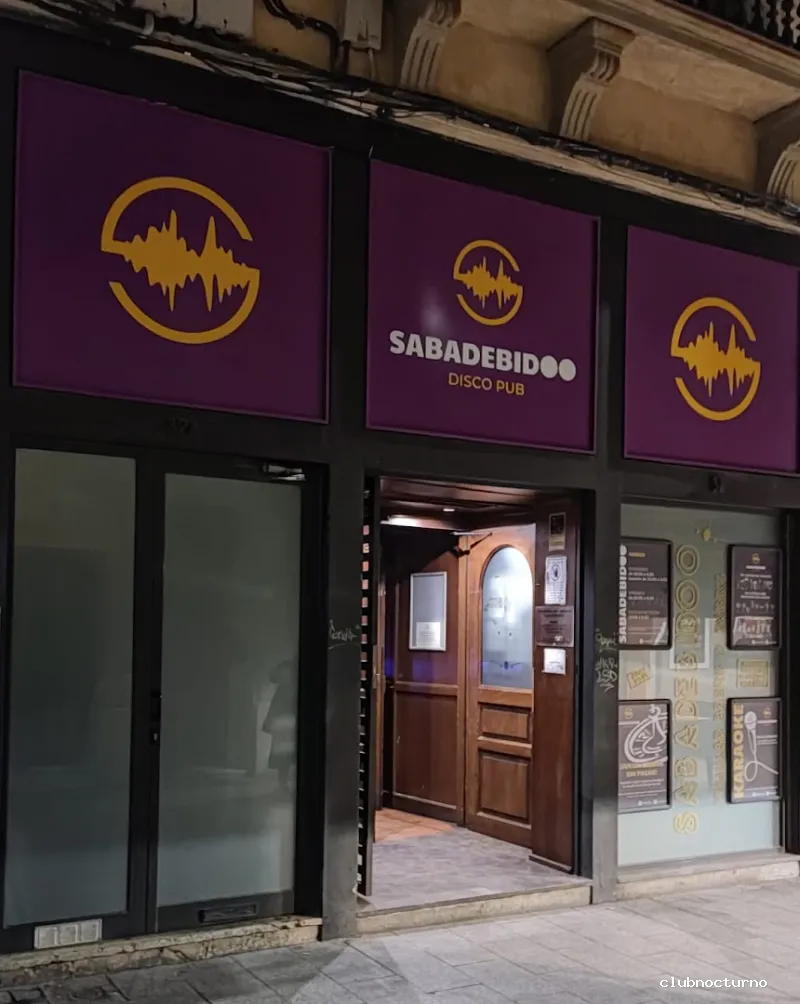 SABADEBIDOO - Disco Pub