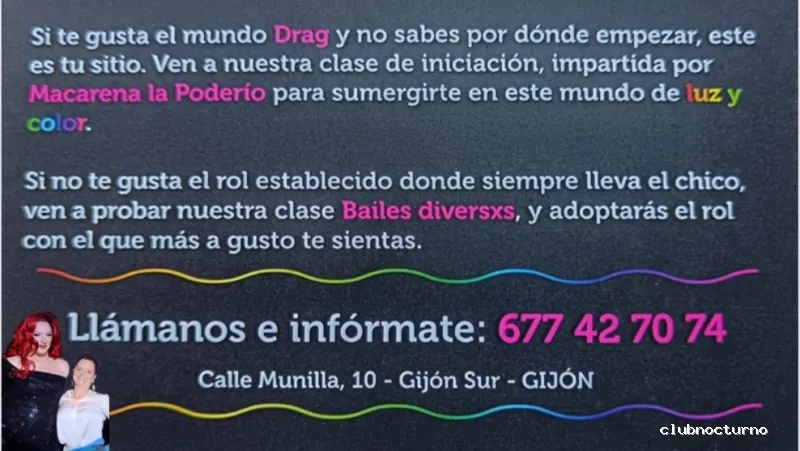 Escuela de baile Centro de actividades diversxs, Lisa Lafranchi. Academia de Baile. Bailes diversxs.