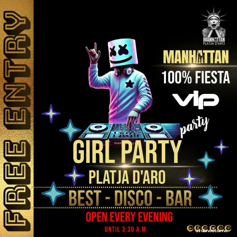 Manhattan Platja D'Aro - discothèque club nocturne