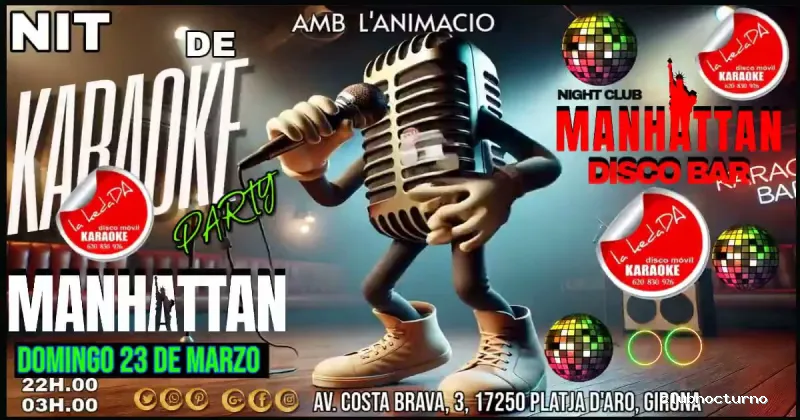 Manhattan Platja D'Aro - discothèque club nocturne