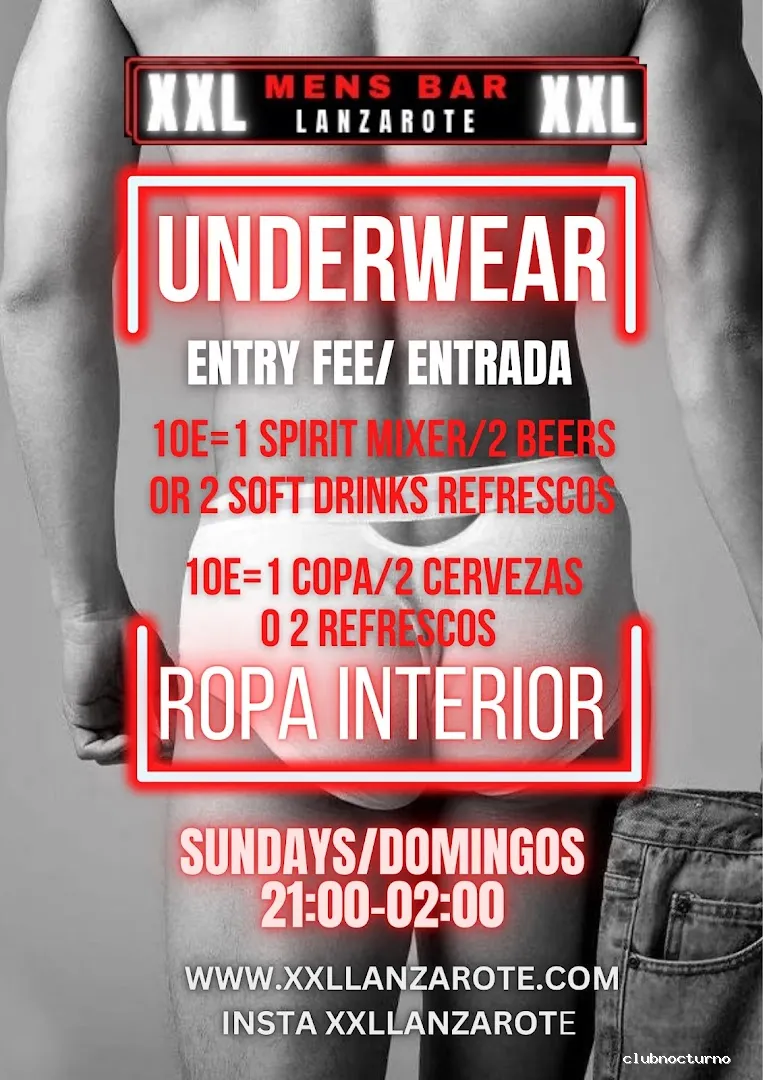 XXL Lanzarote Mens Bar