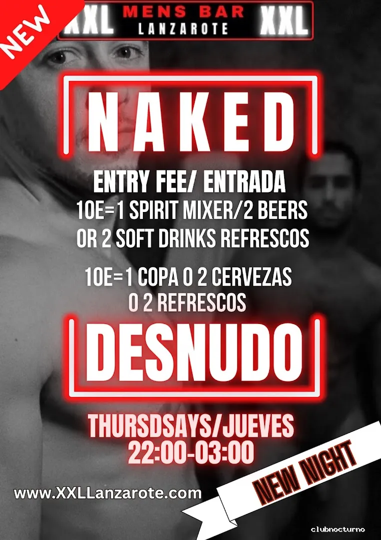 XXL Lanzarote Mens Bar