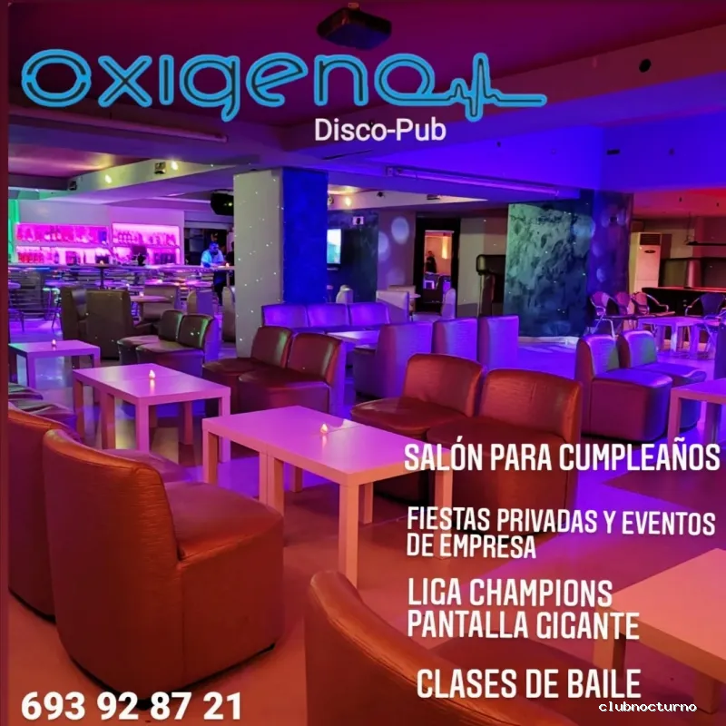 OXIGENO DISCO-BAR ALICANTE
