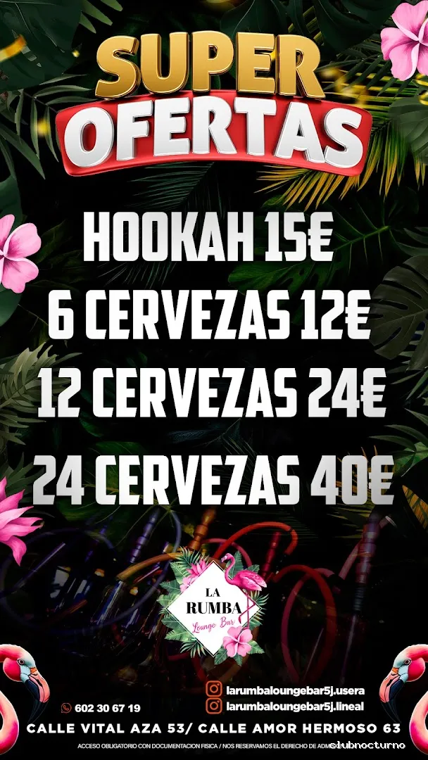LA RUMBA LOUNGE BAR 5J LINEAL