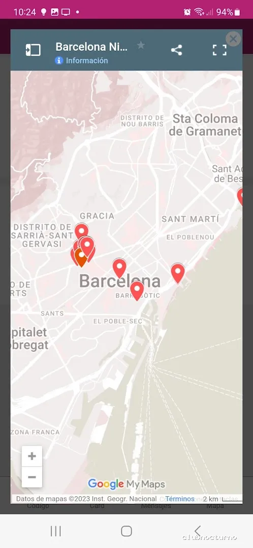 Barcelona NightCard Official Office