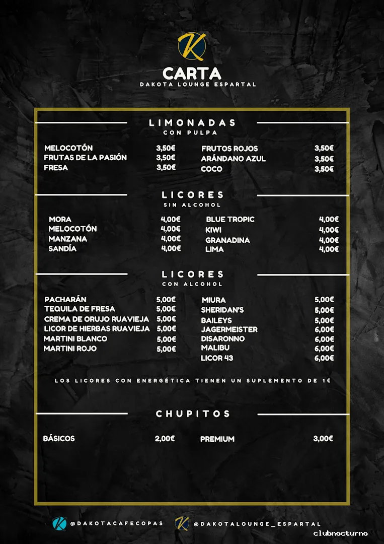 Dakota Lounge Espartal