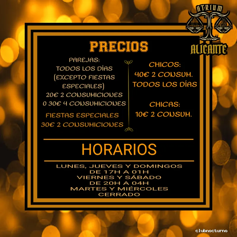 Atrium Swinger Liberal Alicante