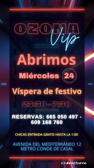 Discoteca Ozona Vip
